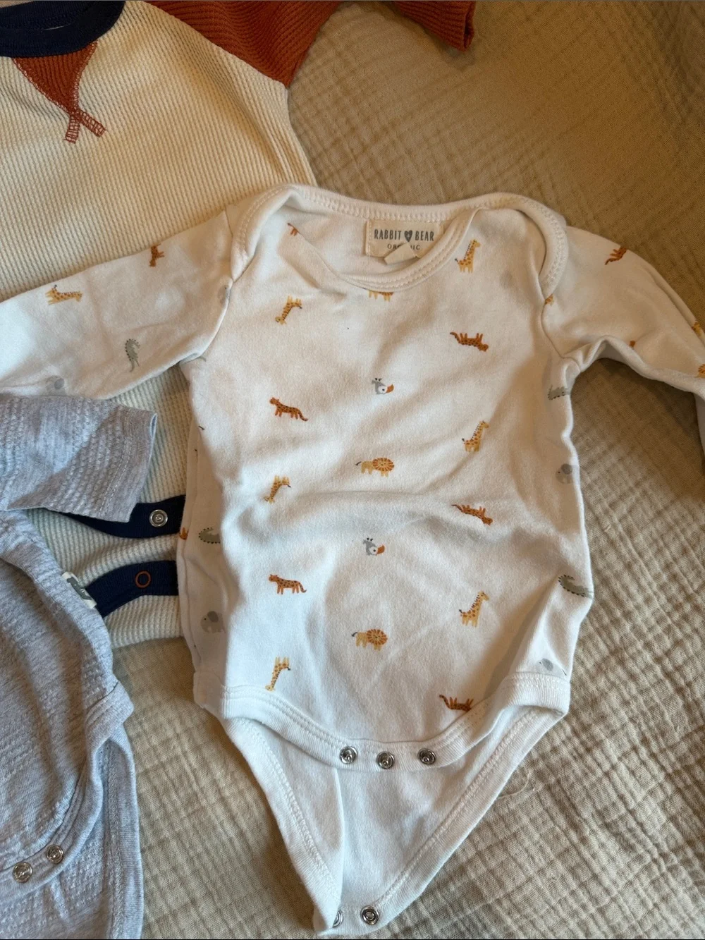 3-Pack Long-sleeved infant Onesies